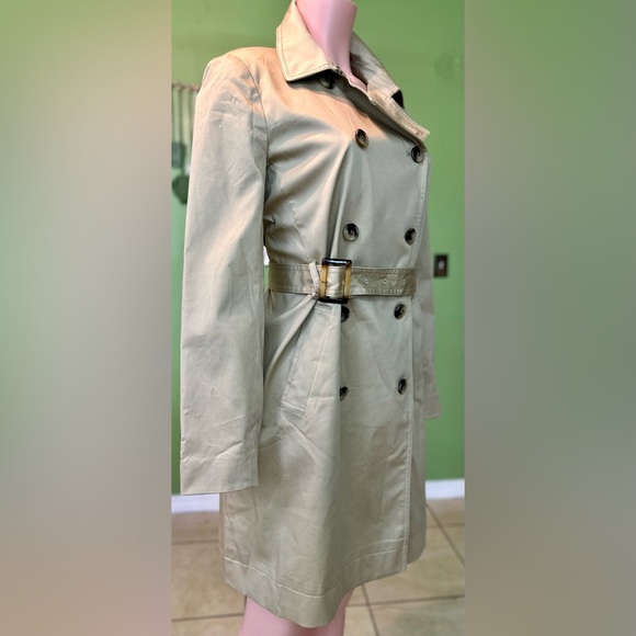 Style & Co. Beige Women's Trench Coat - Picture 7 of 10